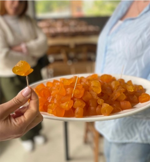 Orange spoon sweet Cyprus