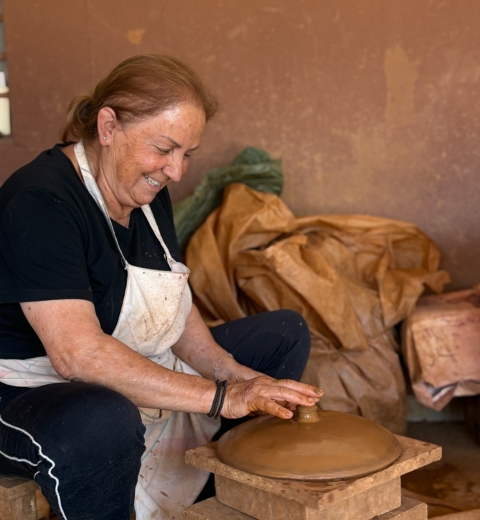 Pottery Cyprus Tour Woman